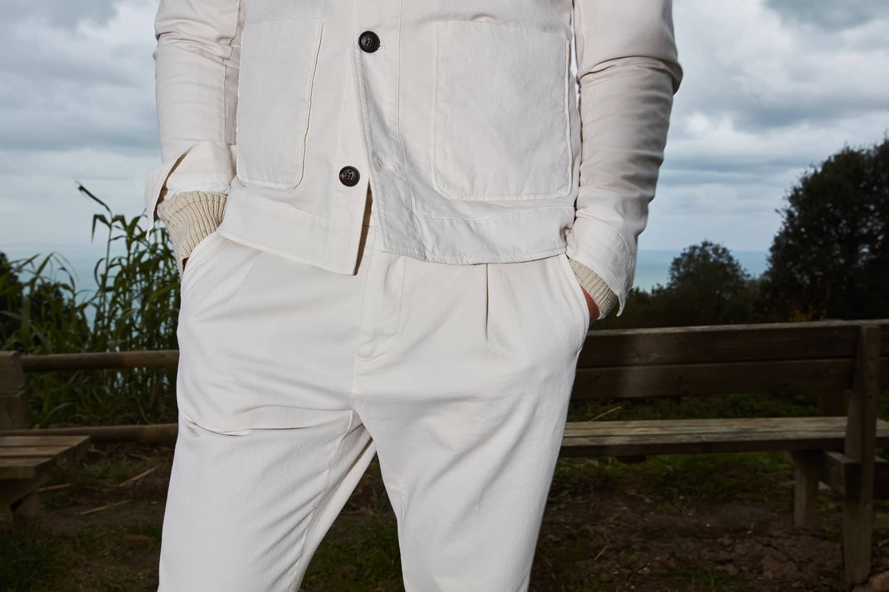 Mason's pantaloni uomo Osaka