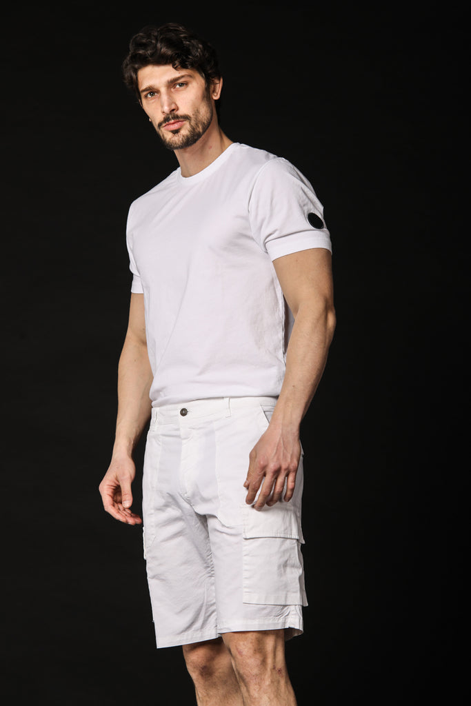 immagine 2 di T-shirt uomo modello Tom MM colore bianco fit regular di Mason's