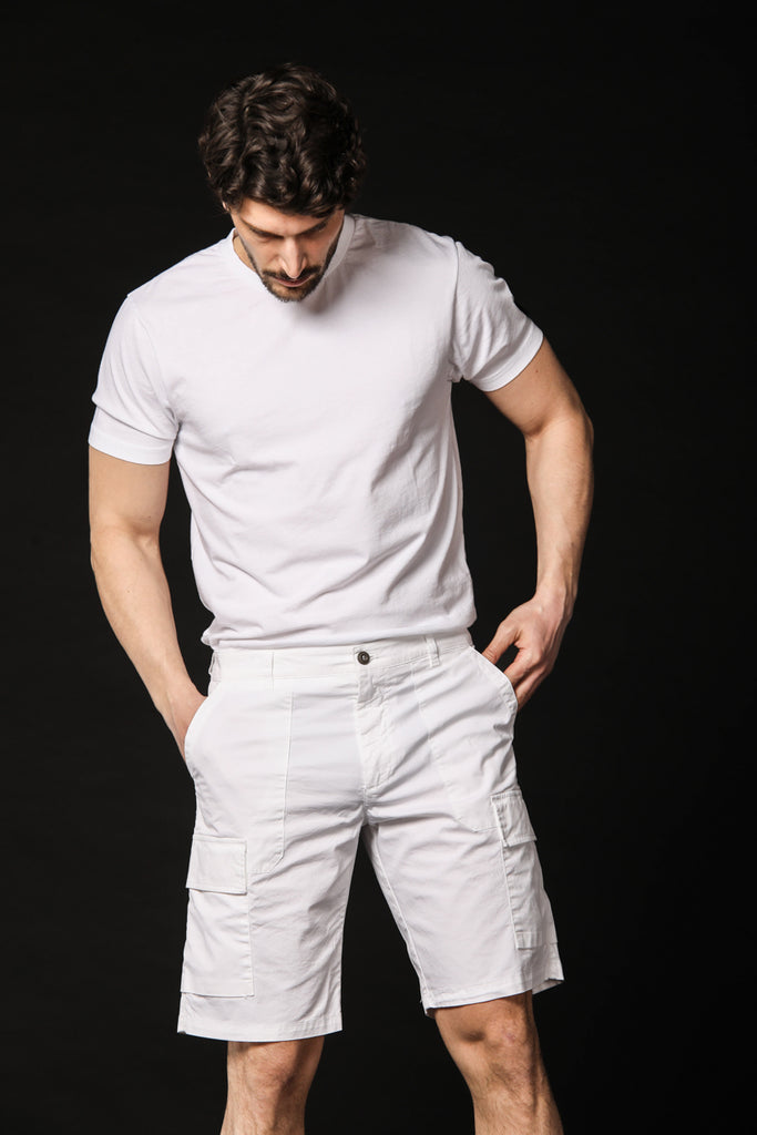 immagine 4 di T-shirt uomo modello Tom MM colore bianco fit regular di Mason's