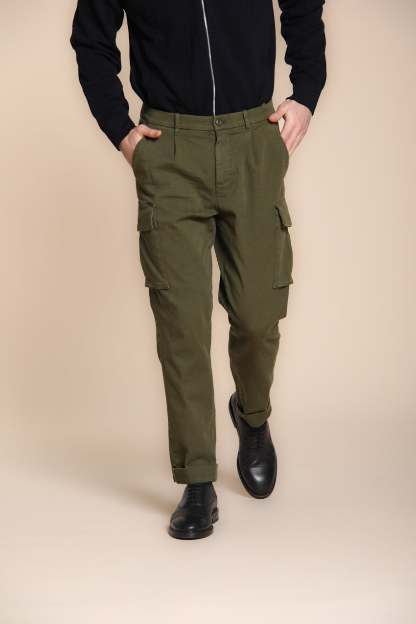 Pantalone Cargo Uomo Cargo22 Oliva Sartoriale Mason's Mason's