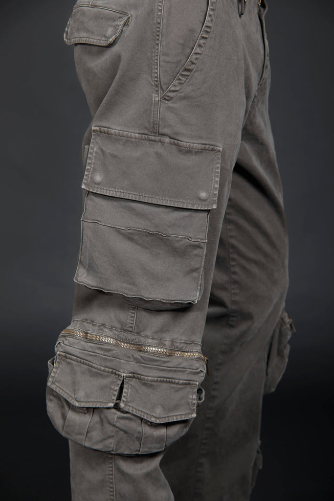New Wilbour Multipocket Pantalone cargo uomo in gabardina limited edition