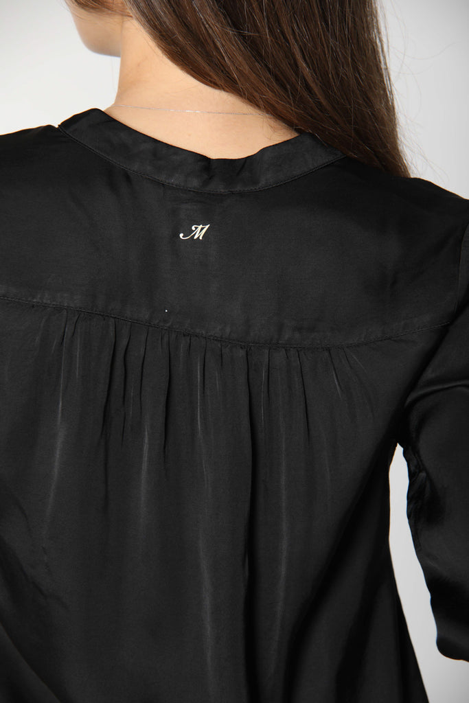 Immagine 2 di camicia donna in viscosa colore nero modello Margherita Shirt  di Mason's 