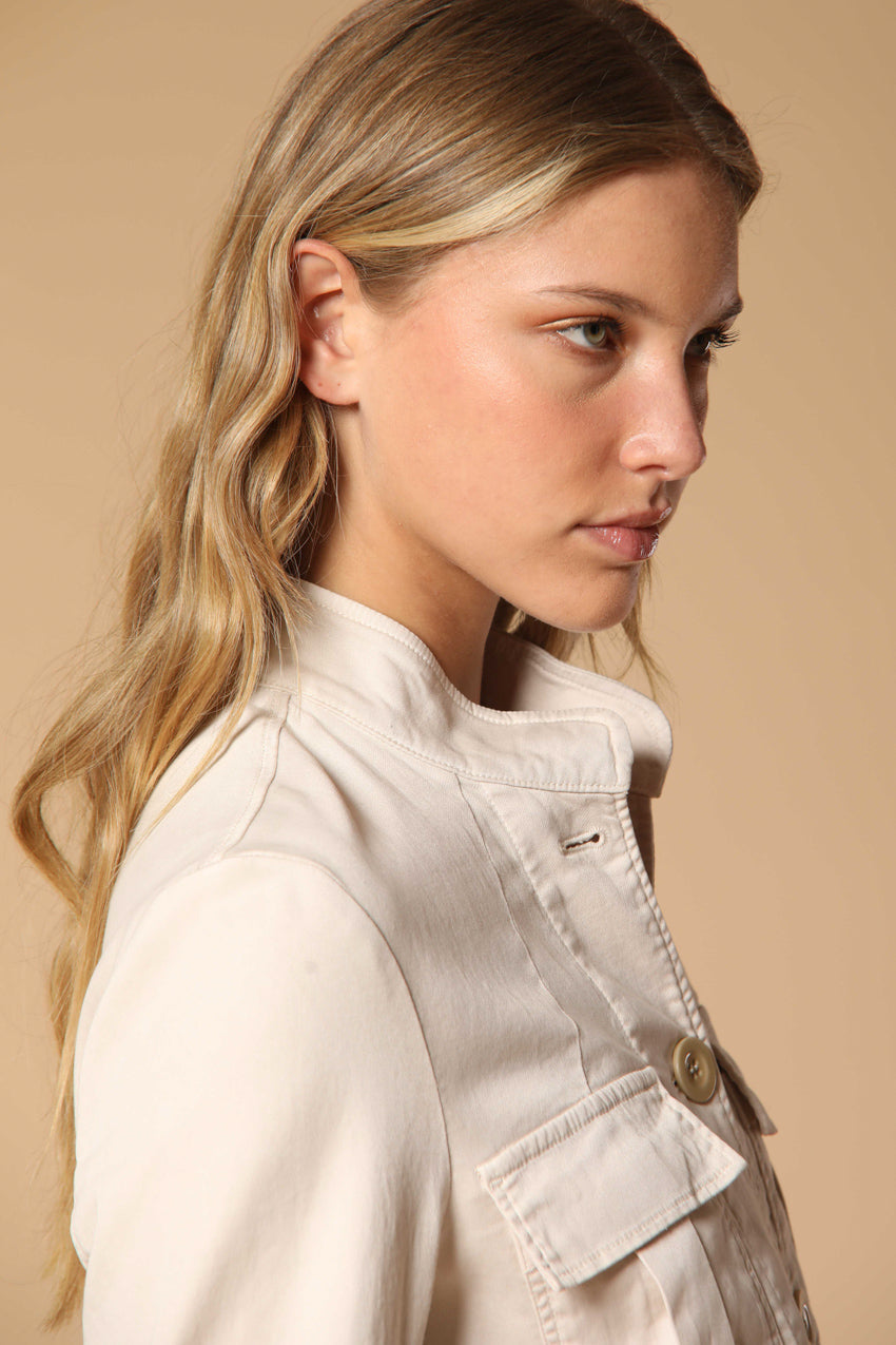 Karen field jacket donna in felpa elasticizzata