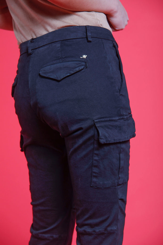 immagine 3 di pantalone cargo donna colore nero modello Chile City di Mason's 