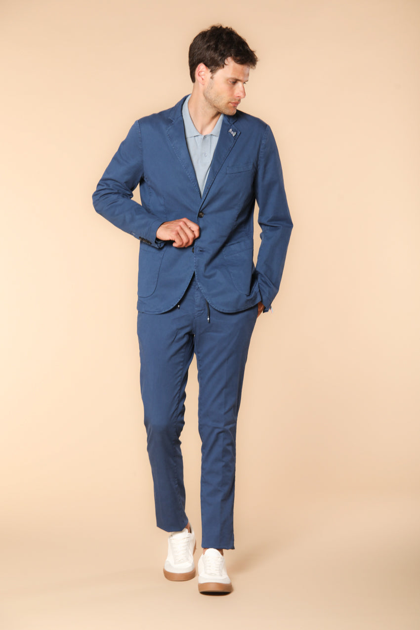 Da Vinci Summer blazer uomo in cotone e tencel