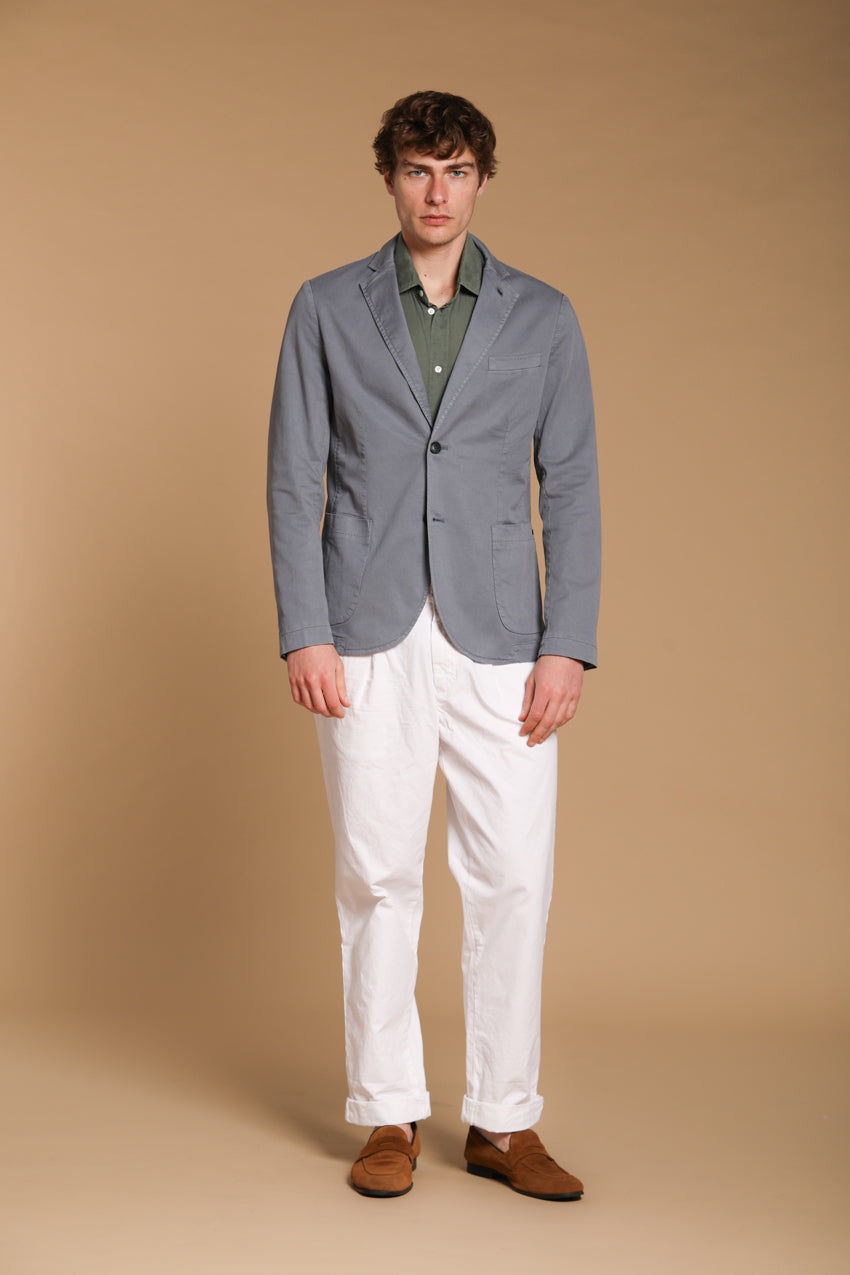 Da Vinci Summer blazer uomo in cotone e tencel