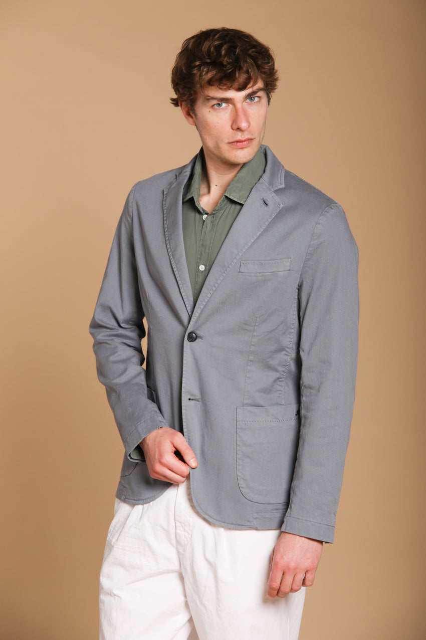 Da Vinci Summer blazer uomo in cotone e tencel