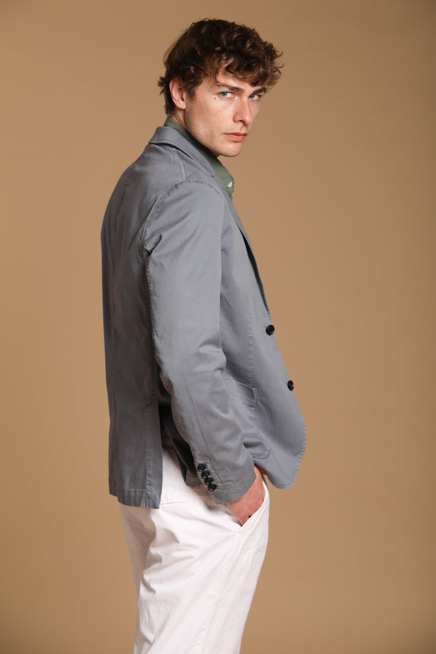 Da Vinci Summer blazer uomo in cotone e tencel