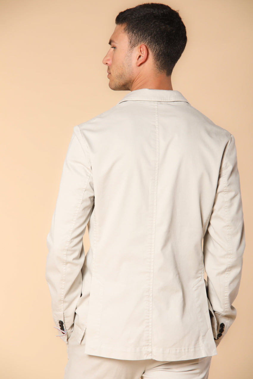 Da Vinci Summer blazer uomo in cotone e tencel