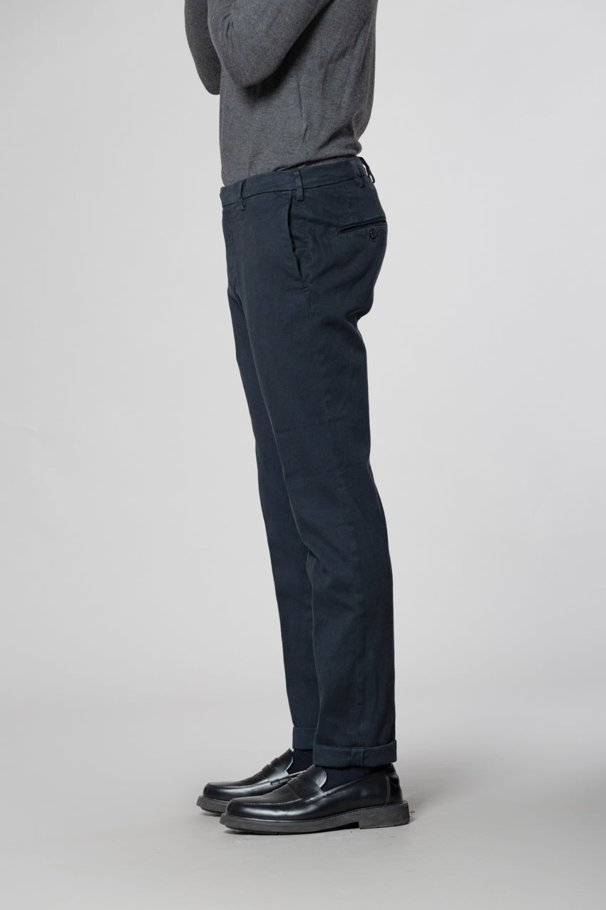 New York Sartoriale pantalone chino uomo sartoriale in cotone cashmere regular fit