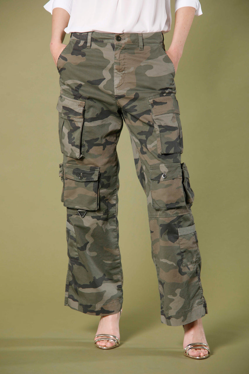 Women's Cargo Pants New Hunter camou Green Mason's Mason's