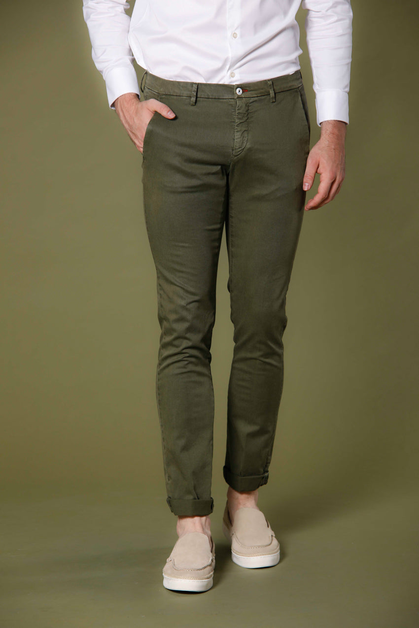 Chino olive homme sale