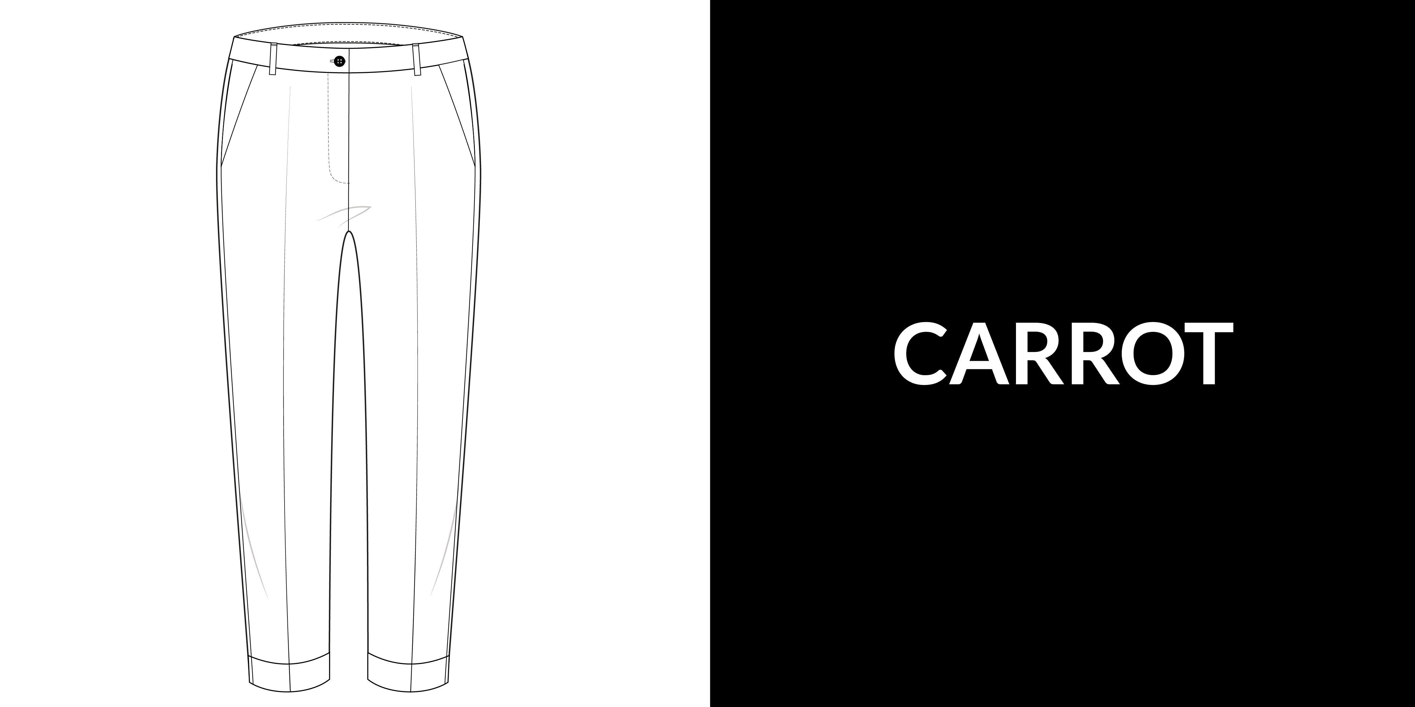 Carrot fit donna Mason's