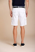 Chile Herren Cargo Bermuda aus Stretch-Satin slim fit ①