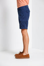 Chile bermuda cargo uomo in raso stretch slim fit ①