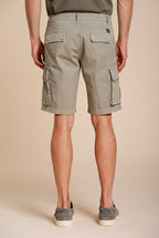 Chile Herren Cargo Bermuda aus Stretch-Satin slim fit ①