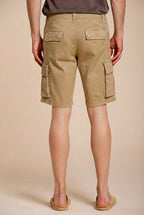 Chile Herren Cargo Bermuda aus Stretch-Satin slim fit ①