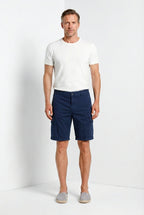 Chile bermuda cargo homme en satin stretch slim fit ①