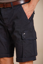 Chile Herren Cargo Bermuda aus Stretch-Satin slim fit ①