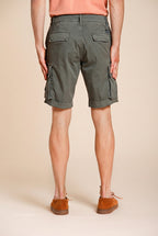 Chile Bermuda Cargo Herren aus Stretch-Satin slim fit ①