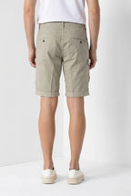 George Coolpocket bermuda cargo homme en gabardine stretch logo edition carrot fit ①
