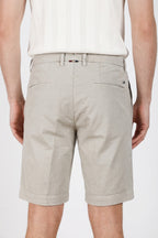 Boston Delamere Herren Chinoi Bermuda aus Stretch Twill relaxed fit