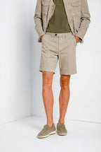 Boston delamere bermuda chino uomo in twill stretch relaxed fit