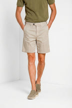 Boston delamere bermuda chino uomo in twill stretch relaxed fit