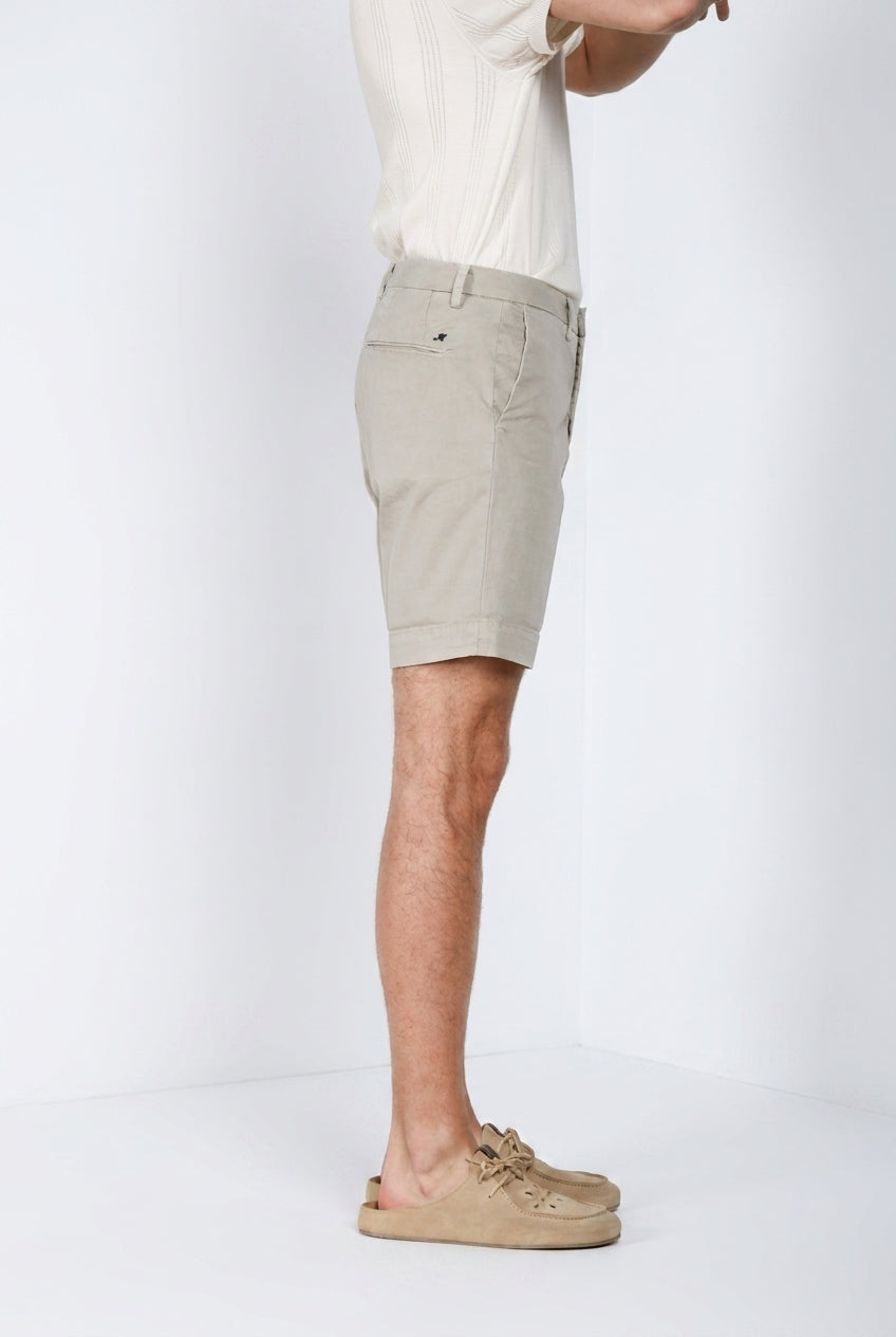 Boston delamere bermuda chino uomo in twill stretch relaxed fit