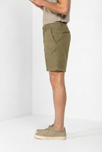 Boston delamere bermuda chino uomo in twill stretch relaxed fit