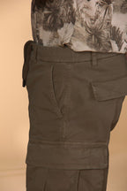 Cargo M74 men's cargo bermuda shorts in pima cotton twill Relaxed fit