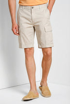 Cargo M74 bermuda cargo hombre en gabardina stretch relaxed fit