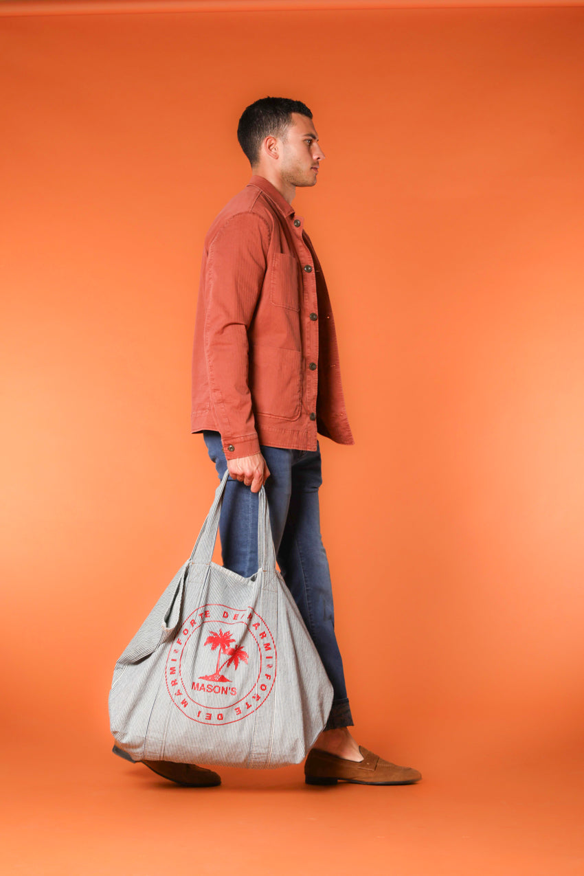 Mason’s Bag FDM sac en coton à rayures