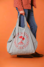 Mason’s Bag FDM sac en coton à rayures