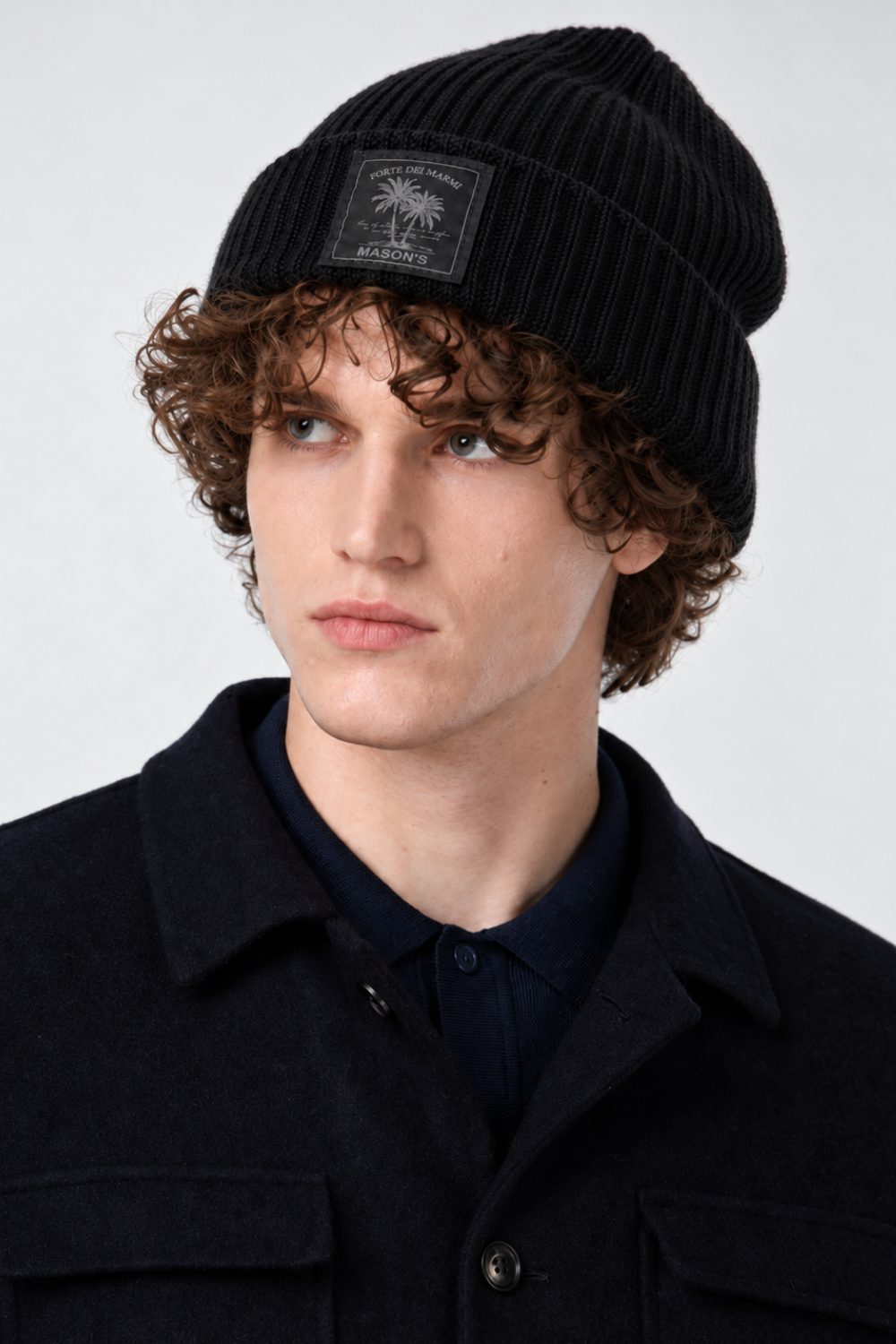 Mason’s Bonnet Unisexe en Laine et Cachemire