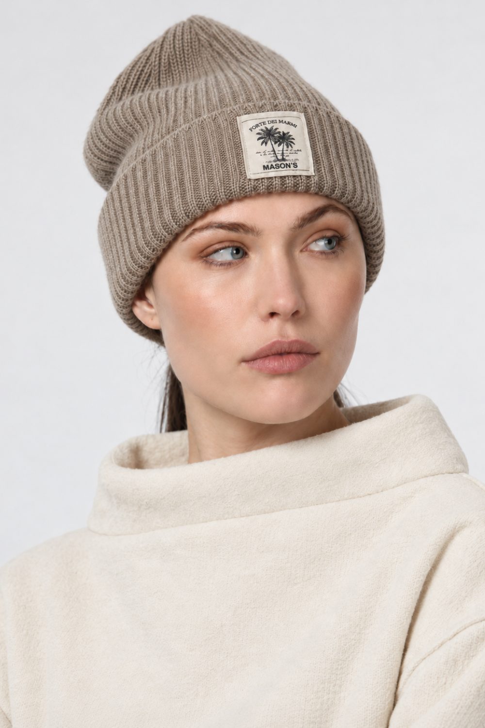 Mason’s Bonnet Unisexe en Laine et Cachemire
