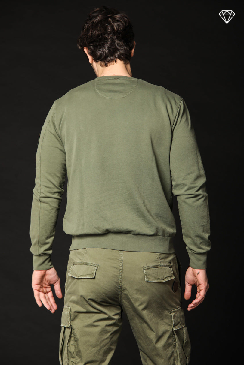 Marlon sudadera hombre en algodón logo edition ①