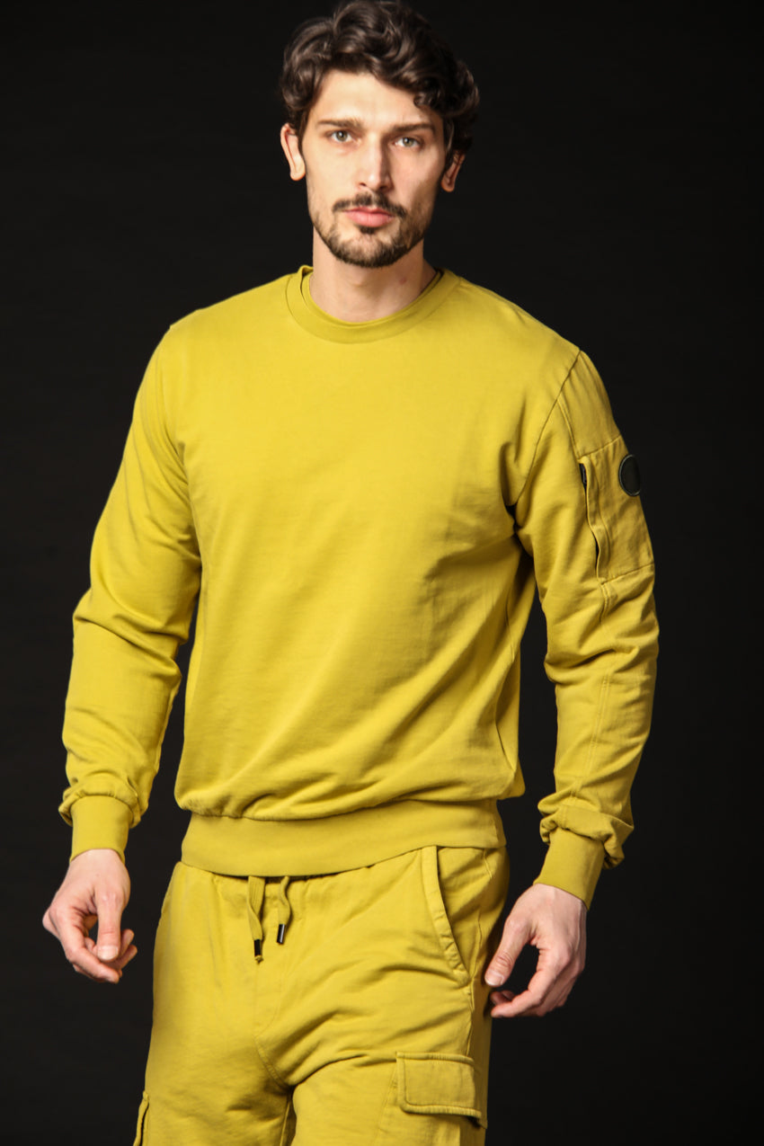 Image 4 of Marlon, a men's lime green hoodie, regular fit by Maso