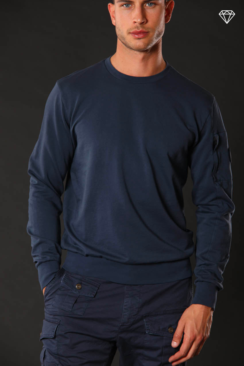 Marlon sudadera de hombre en algodón logo edition ①