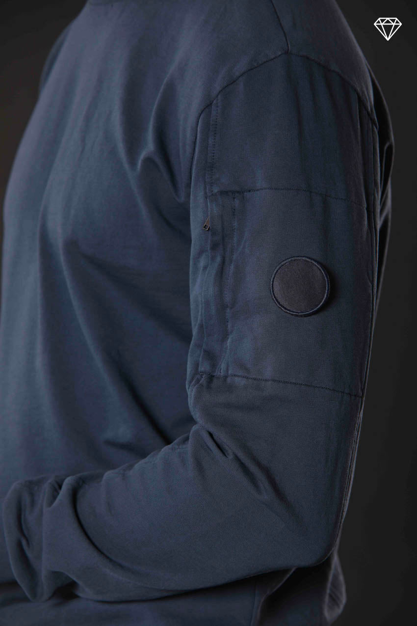 Marlon sudadera de hombre en algodón logo edition ①