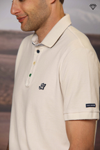 Leopardi polo homme en piqué avec détails sartoriaux ①