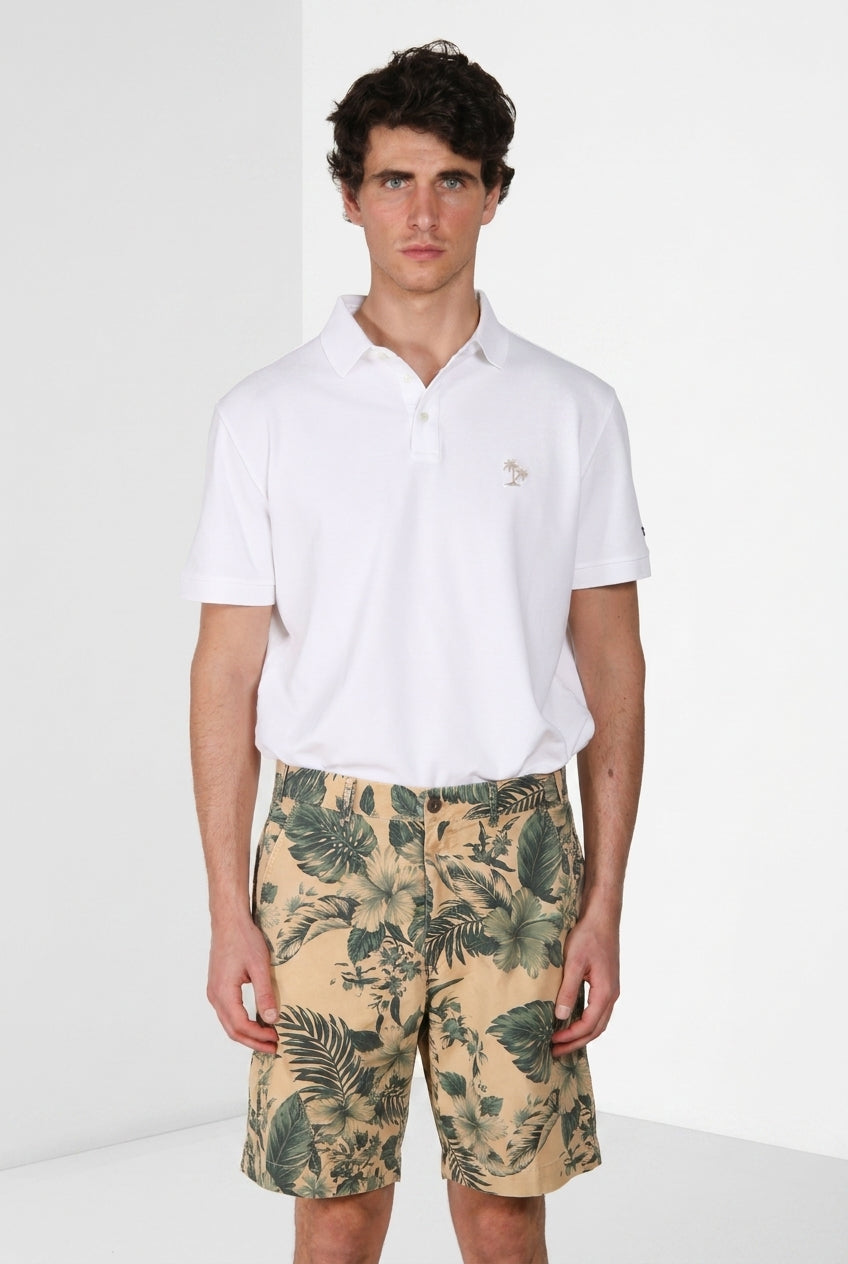 Leopardi polo hombre de piqué ①