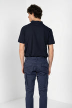 Leopardi polo hombre en piqué ①