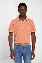 Leopardi delamere polo uomo in piquet