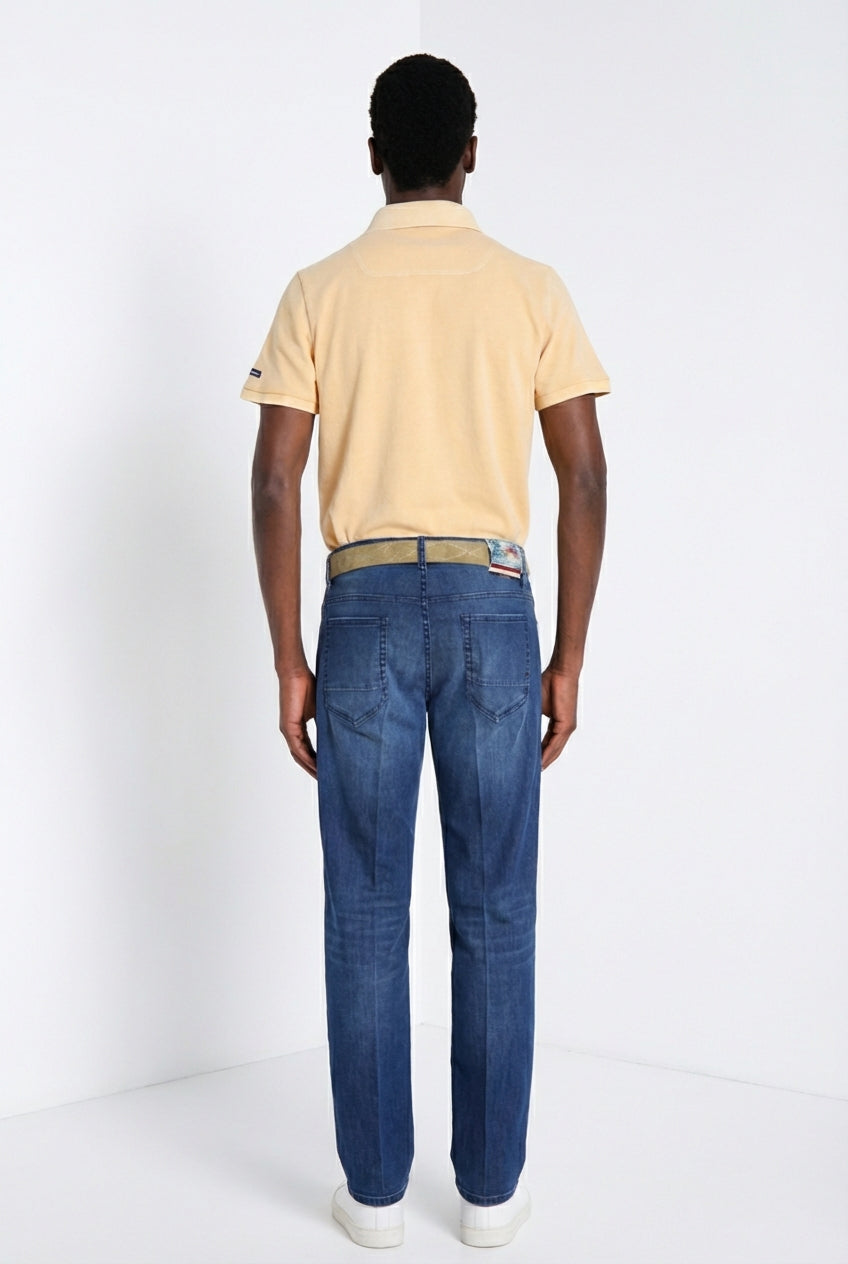 Leopardi delamere polo uomo in piquet