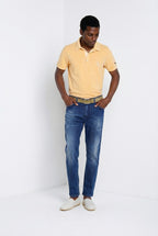 Leopardi delamere polo uomo in piquet