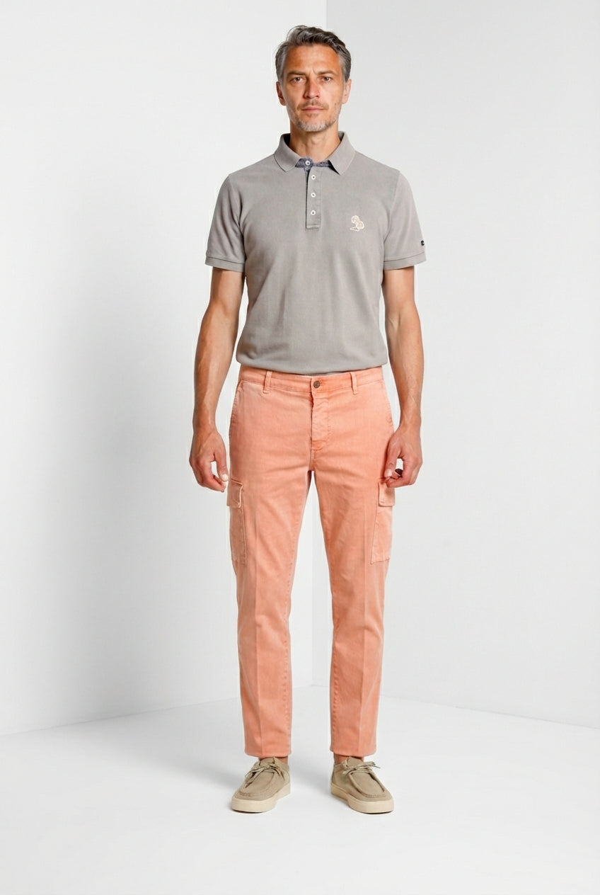 Leopardi delamere polo hombre en piqué 
