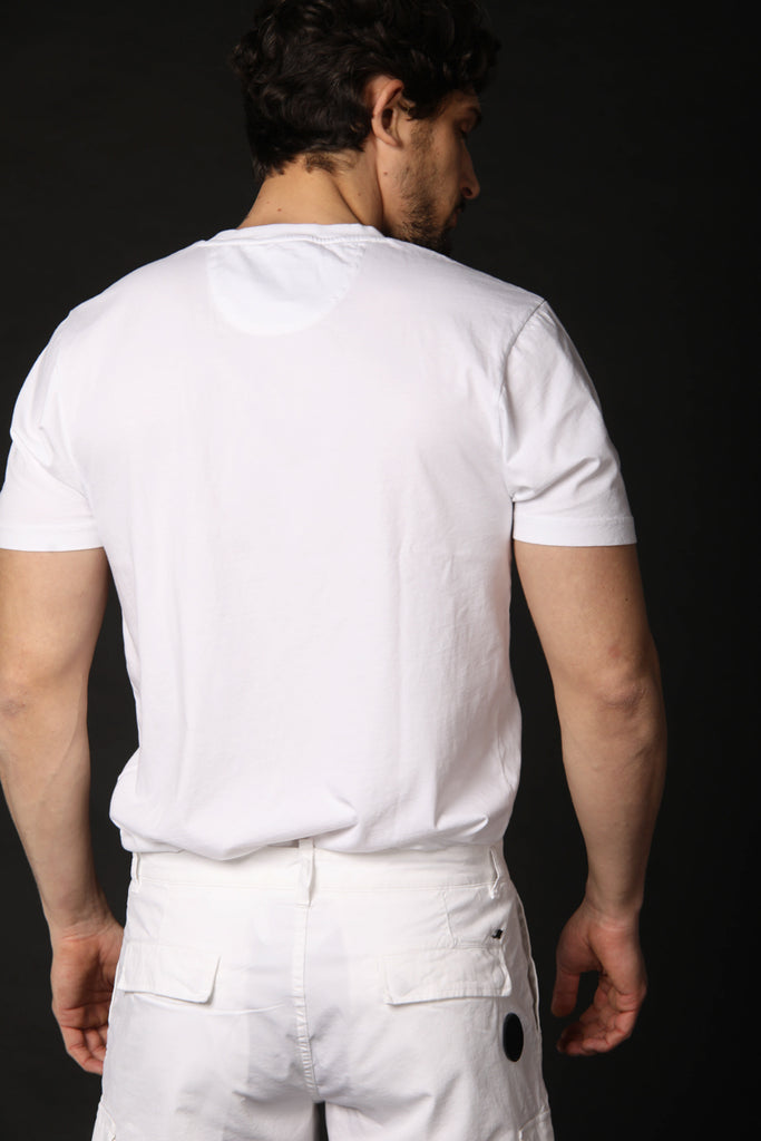 immagine 5 di T-shirt uomo modello Tom MM colore bianco fit regular di Mason's