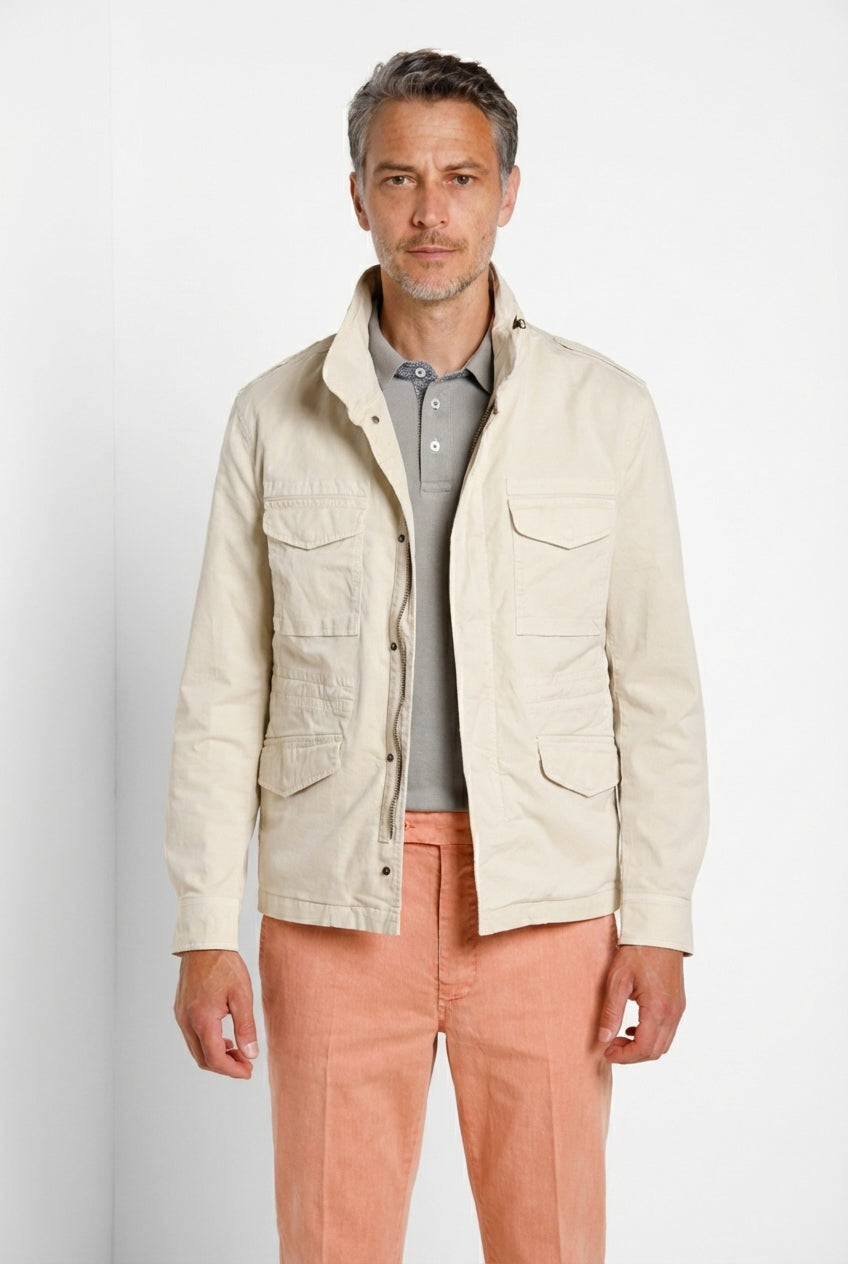 Jacket M74 delamere chaqueta hombre en twill stretch