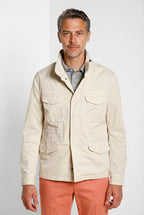 Jacket M74 delamere uomo in twill stretch